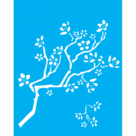 ESTENCIL SIMPLES 20X25 CEREJEIRA