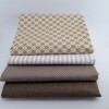 KIT FAT QUARTER TRICOLINE LISTRAS E SONHOS MARROM
