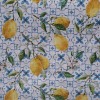 TECIDO TRICOLINE 100% ALGODÃO LIMAO FD BRANCO  - 0,5x1,50m
