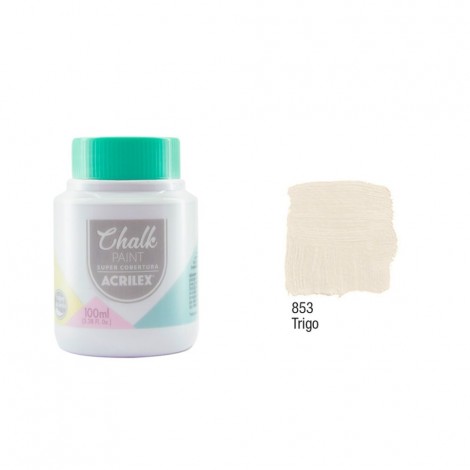 TINTA CHALK PAINT ARTESANATO 100ML COR 853 TRIGO