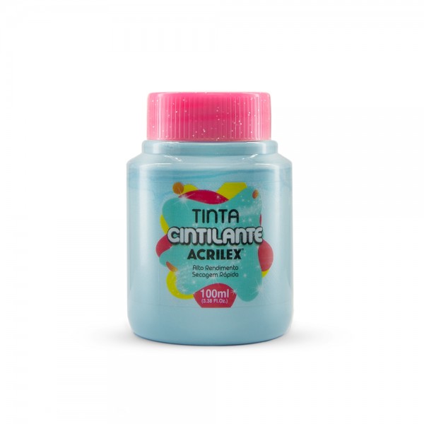 TINTA CINTILANTE 100ML COR 992 AZUL ...