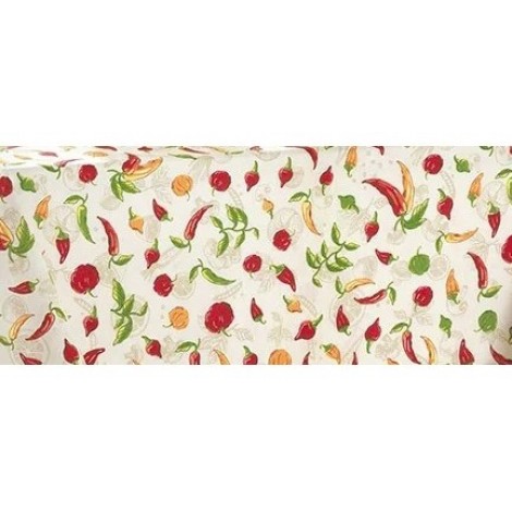 TOALHA DE MESA GENEBRA  ESTAMPADO  1,40M X 1,40M - ESTAMPA IARA