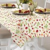 TOALHA DE MESA GENEBRA  ESTAMPADO  1,40M X 1,40M - ESTAMPA IARA