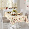 TOALHA DE MESA GENEBRA  ESTAMPADO  1,40M X 1,40M - ESTAMPA IARA