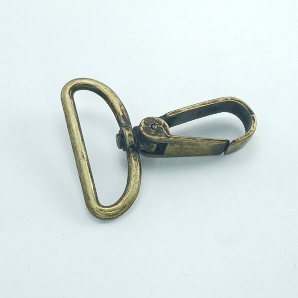 MOSQUETÃO PARA BOLSA NIQUELADO - UNIDADE