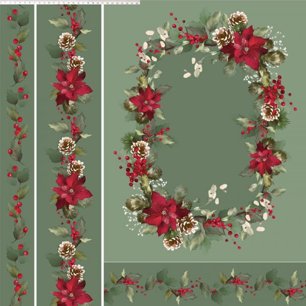 TECIDO TRICOLINE CHRISTMAS PARTY 2023 SARJA ...